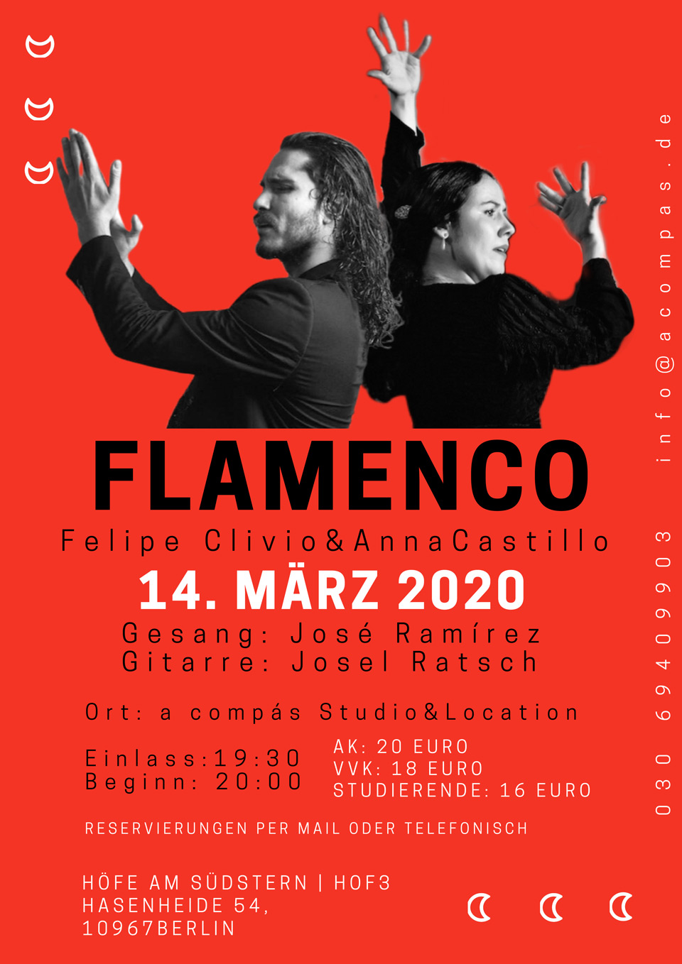 Flamenco mit Felipe Clivio & Anna Castillo