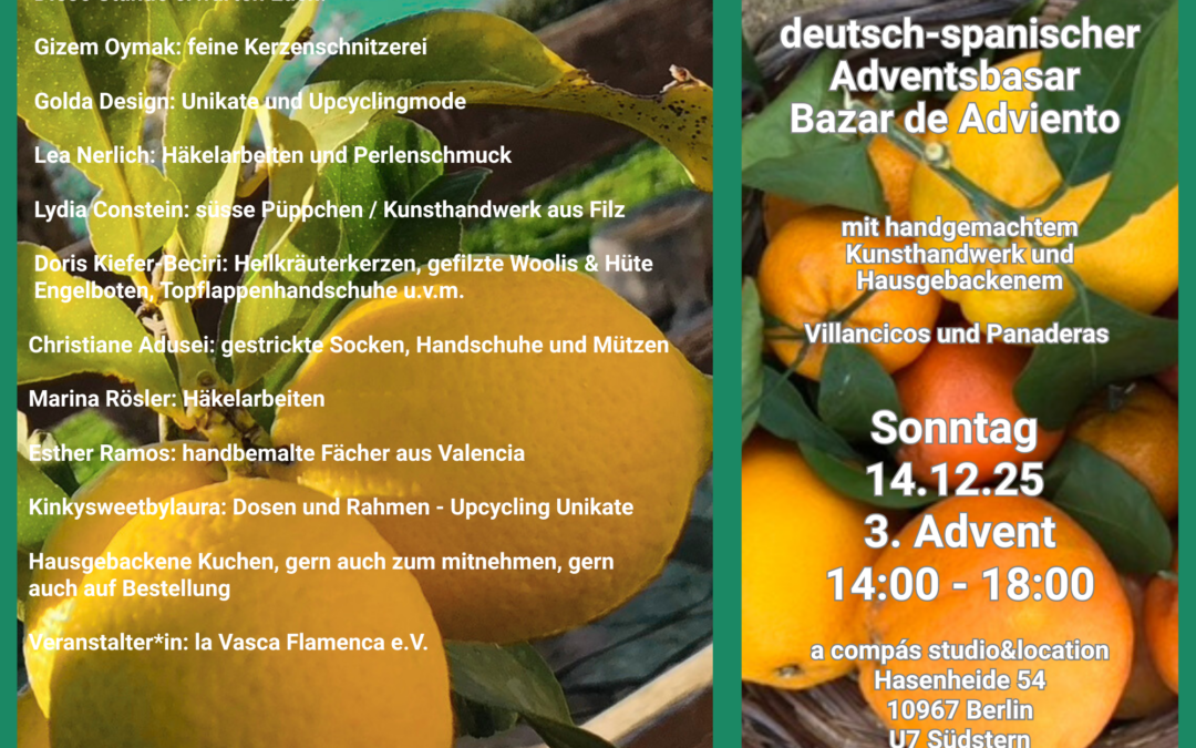 Bazar de Adviento – Adventsbasar